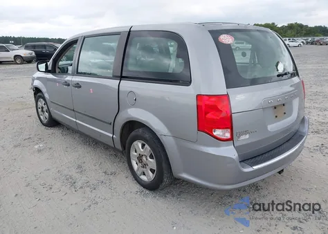2013 Dodge Grand Caravan American Value Pkg z USA, uszkodzony, nr VIN 2C4RDGBG4DR662089